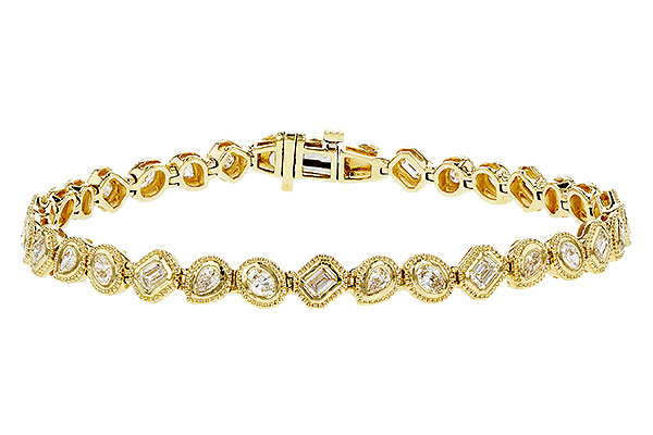 L329-80340: BRACELET 2.15 TW FANCY CUT DIAMONDS