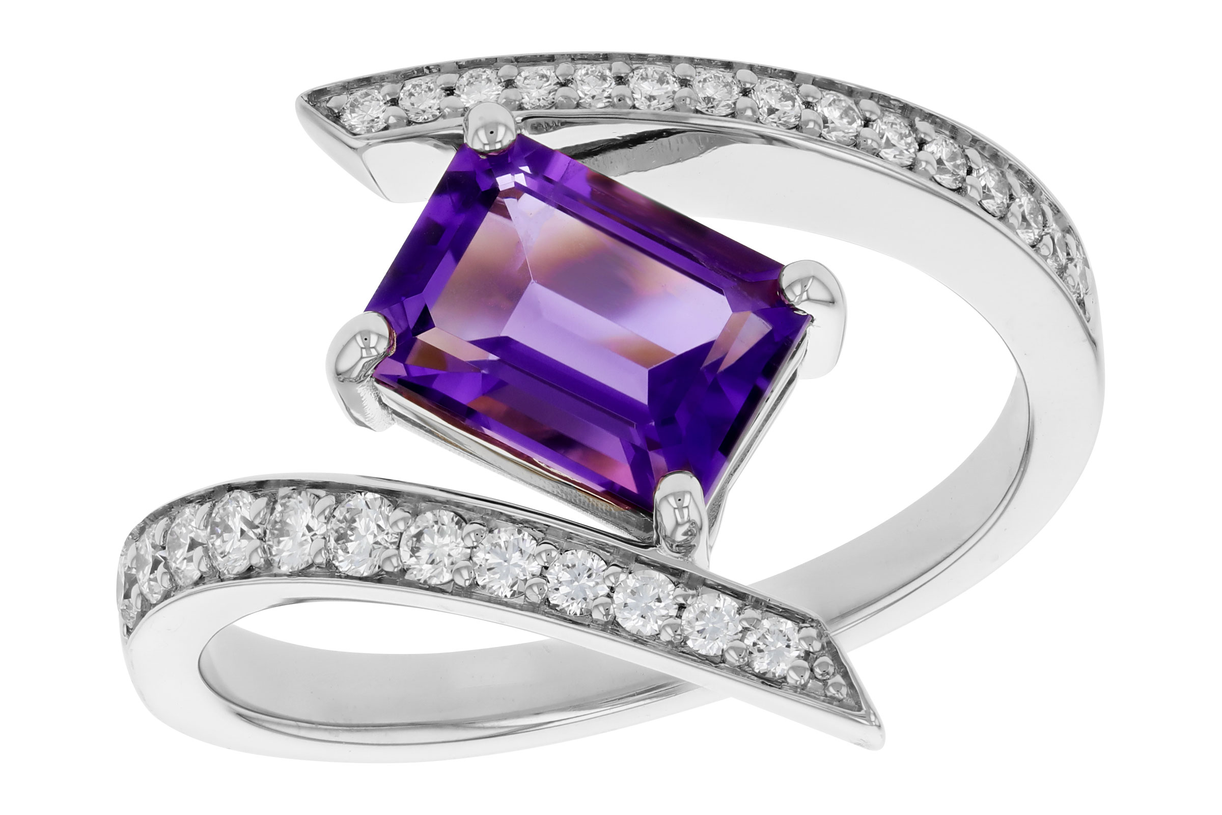 L330-66694: LDS RG 1.36 AMETHYST 1.63 TGW (8x6MM AMY)