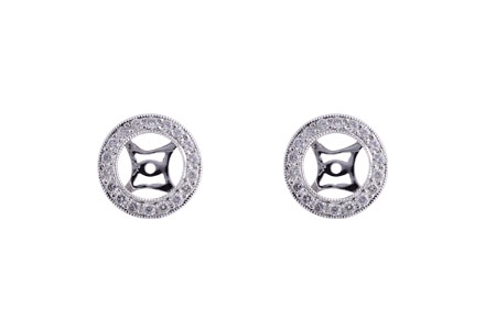 M238-87567: EARRING JACKET .32 TW (FOR 1.50-2.00 CT TW STUDS)