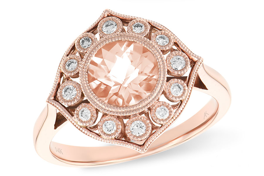 M243-40294: LDS RG .90 MORGANITE 1.05 TW