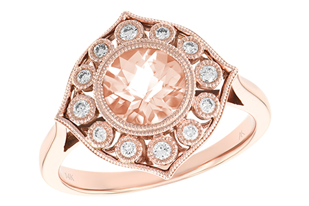 M243-40294: LDS RG .90 MORGANITE 1.05 TW