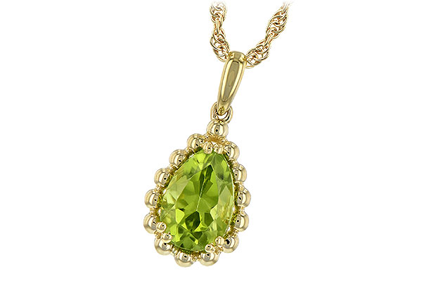 M244-31258: NECKLACE 1.30 CT PERIDOT