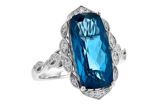 M245-19367: LDS RG 6.75 LONDON BLUE TOPAZ 6.90 TGW