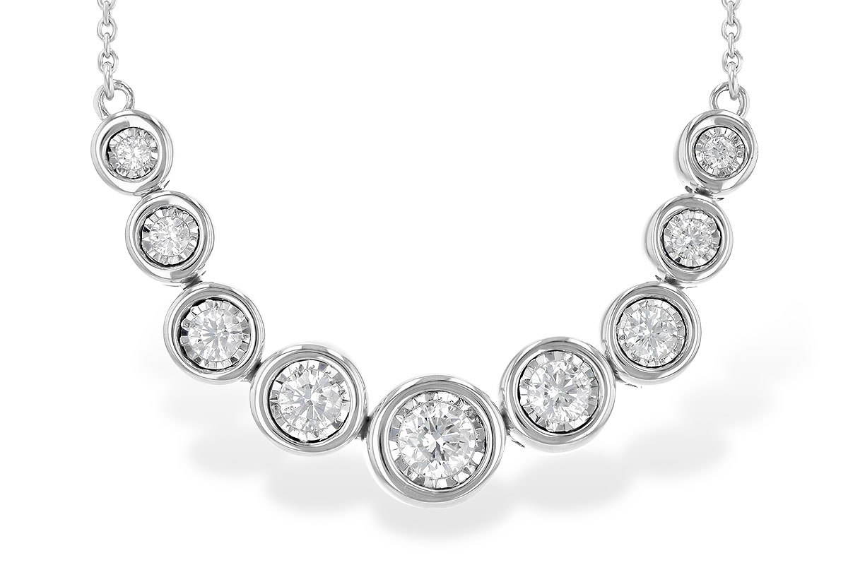 M245-24858: NECKLACE .50 TW