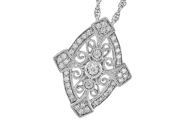 M327-92158: NECKLACE .20 TW