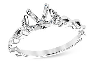 M327-93076: LDS SEMI DIA RG .04 TW