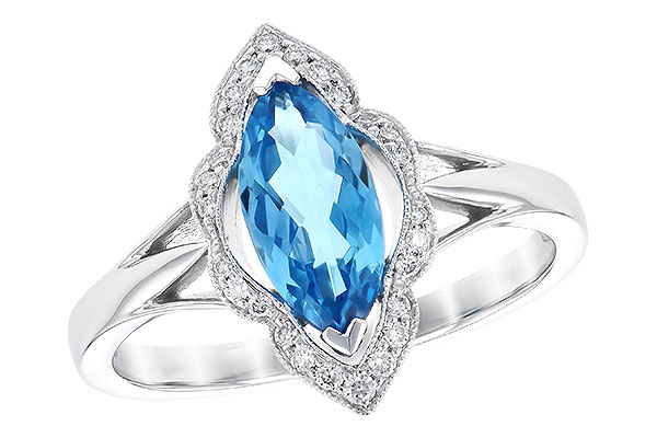 M327-97621: LDS RG 1.26 BLUE TOPAZ 1.37 TGW