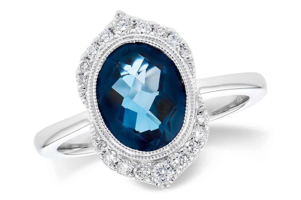 M327-98512: LDS RG 1.86 LONDON BLUE TOPAZ 2.00 TGW