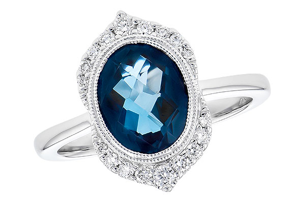 M327-98512: LDS RG 1.86 LONDON BLUE TOPAZ 2.00 TGW