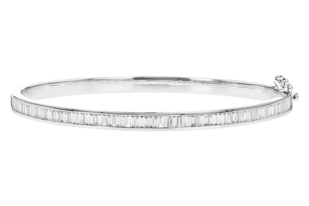 M328-83076: BANGLE 1.02 TW BAGUETTE DIAMONDS