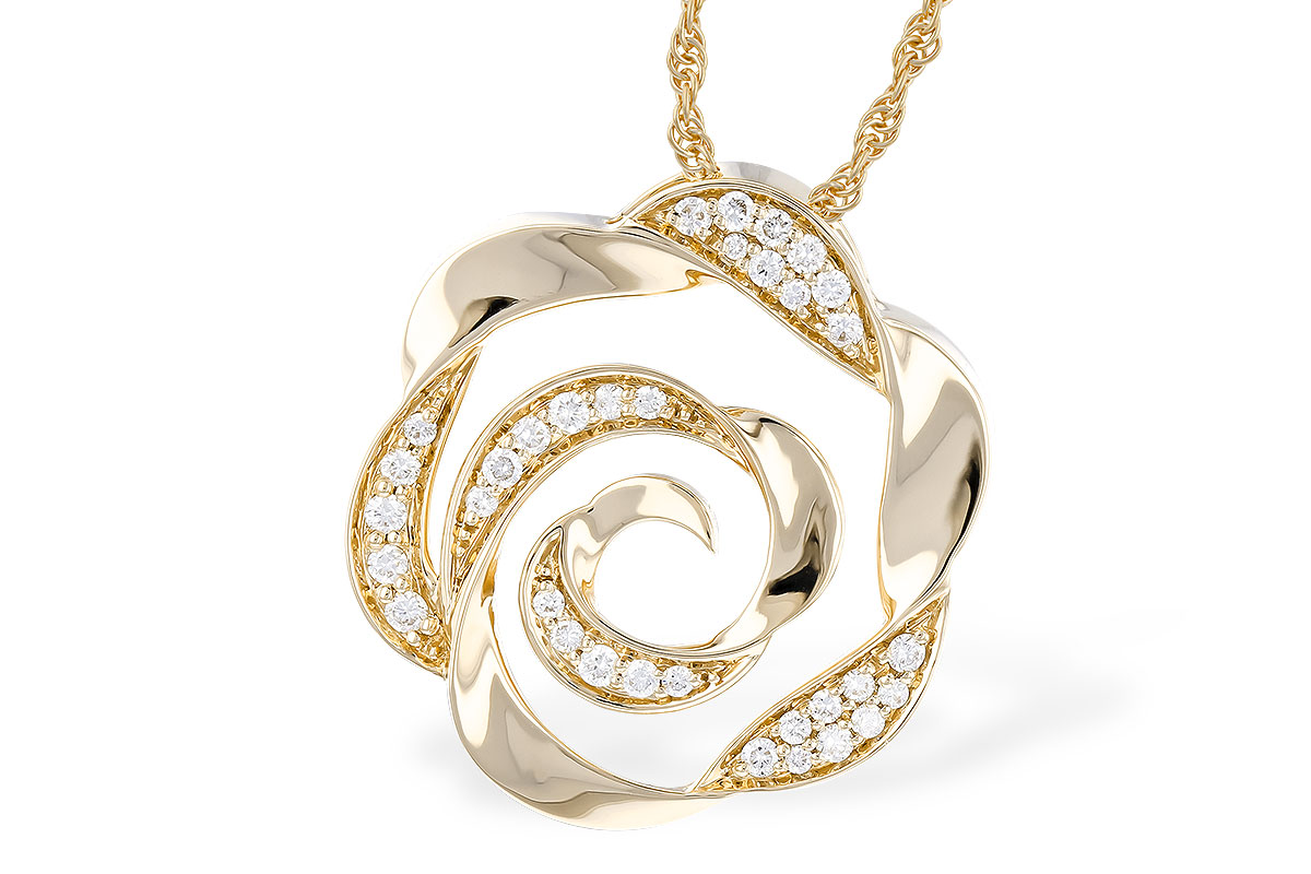 M328-84849: NECKLACE .20 TW