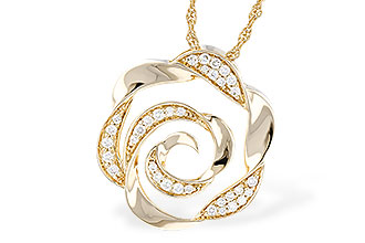 M328-84849: NECKLACE .20 TW