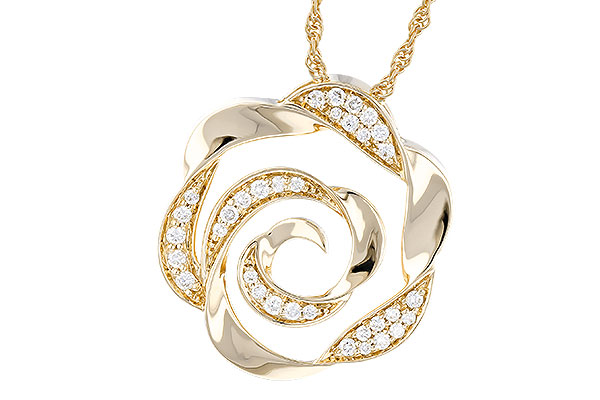 M328-84849: NECKLACE .20 TW