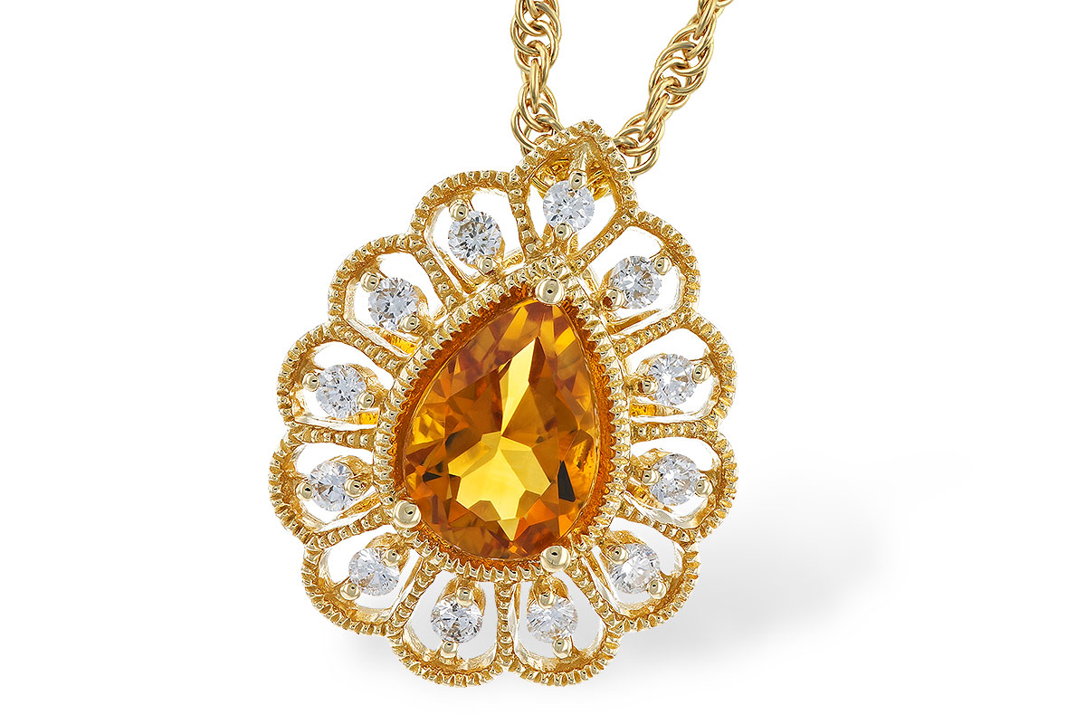 M328-84894: NECK .62 CITRINE .75 TGW