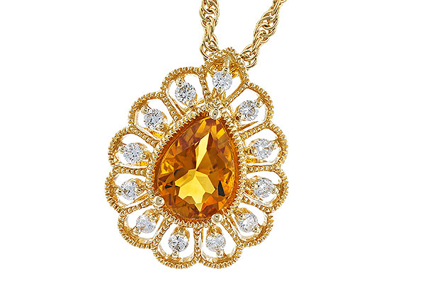 M328-84894: NECK .62 CITRINE .75 TGW