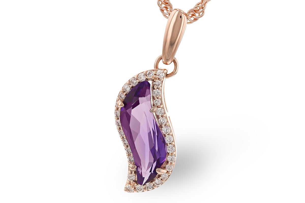 M328-85785: NECK 1.34 TW AMETHYST 1.48 TGW