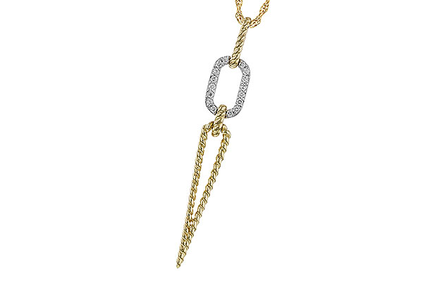 M329-74849: NECKLACE .14 TW