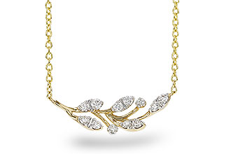 M329-75730: NECKLACE .32 TW (18")
