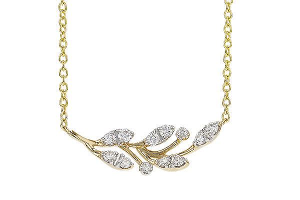 M329-75730: NECKLACE .32 TW (18")