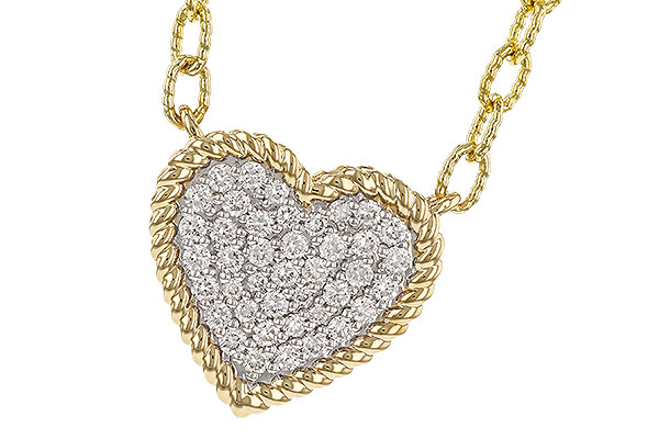 M329-78467: NECKLACE .32 TW (18")