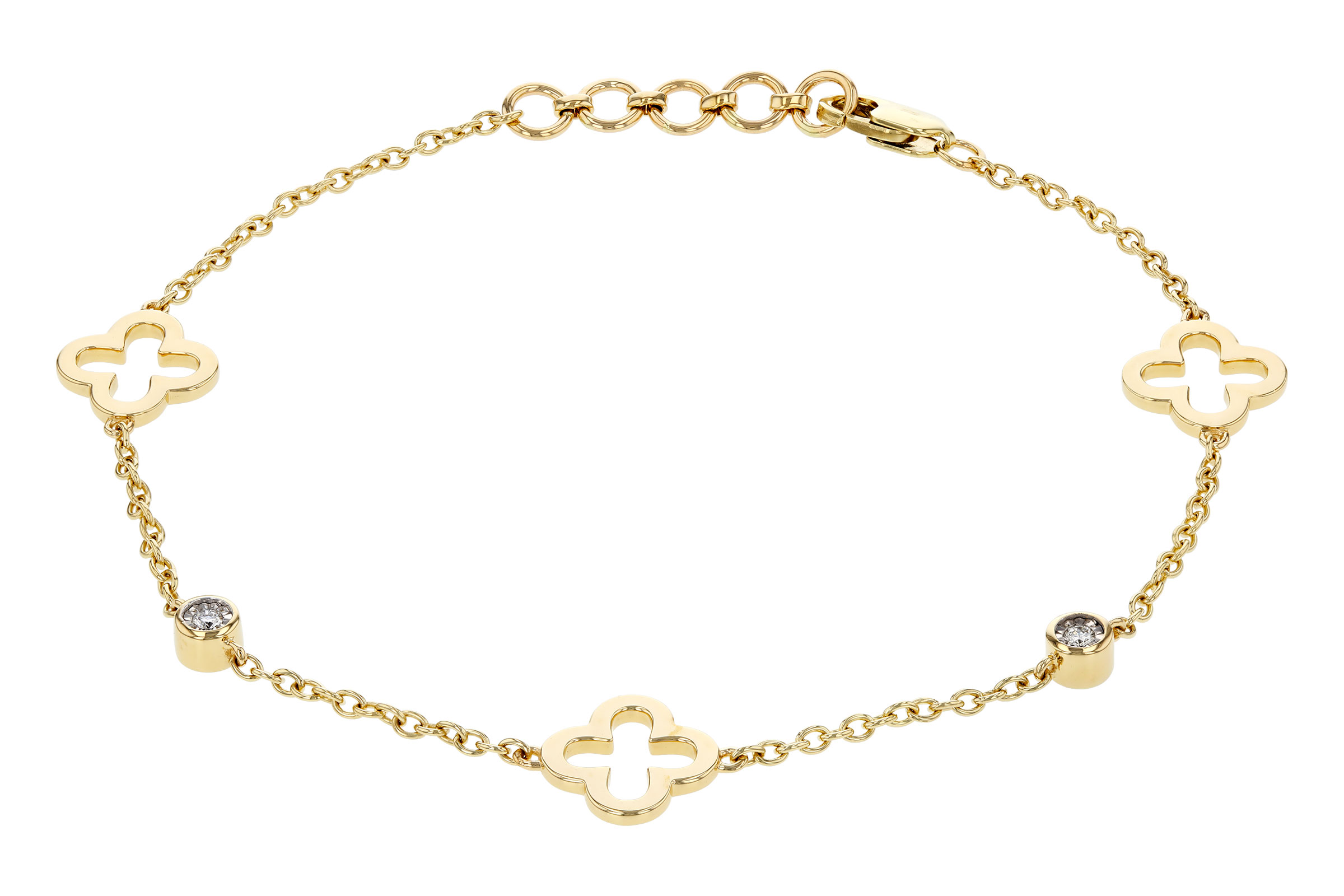 M330-64867: BRACELET .06 TW (7.25")