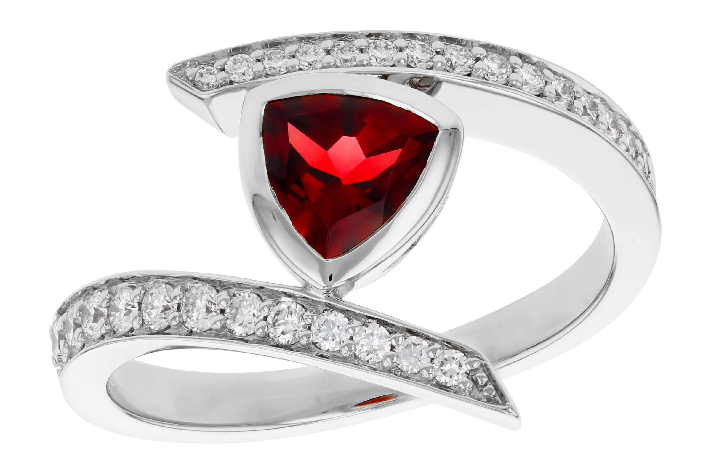 M330-66685: LDS RG .84 GARNET 1.08 TGW (6MM GAR)